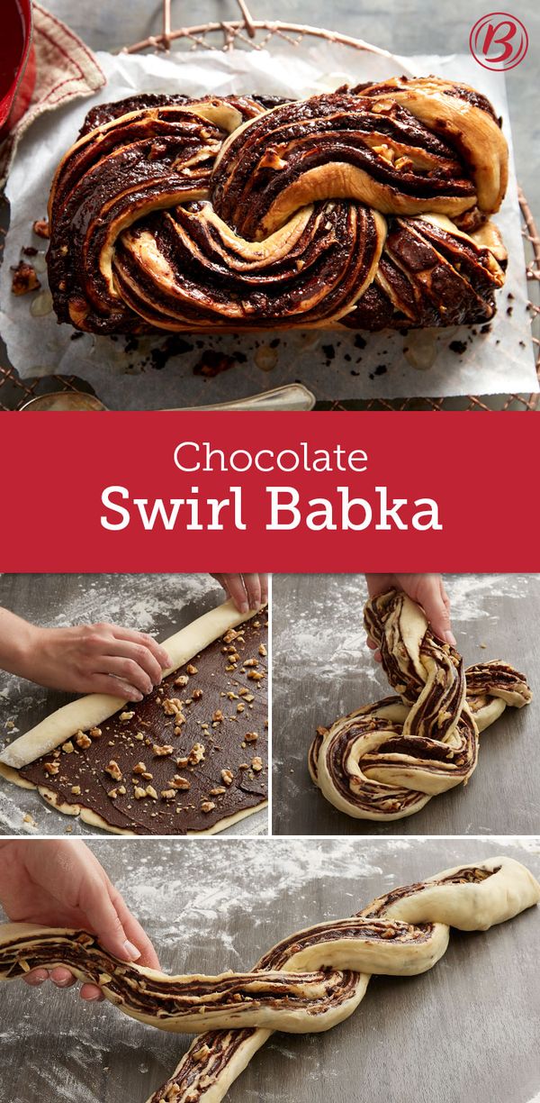 Chocolate Swirl Babka