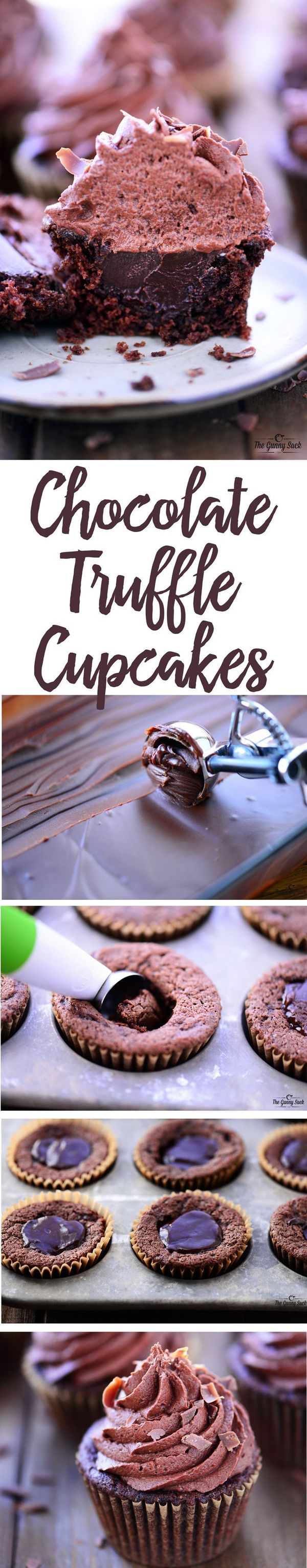 Chocolate Truffle Cupcakes