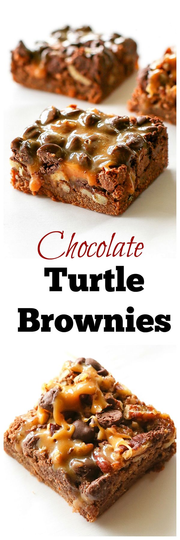 Chocolate Turtle Brownies