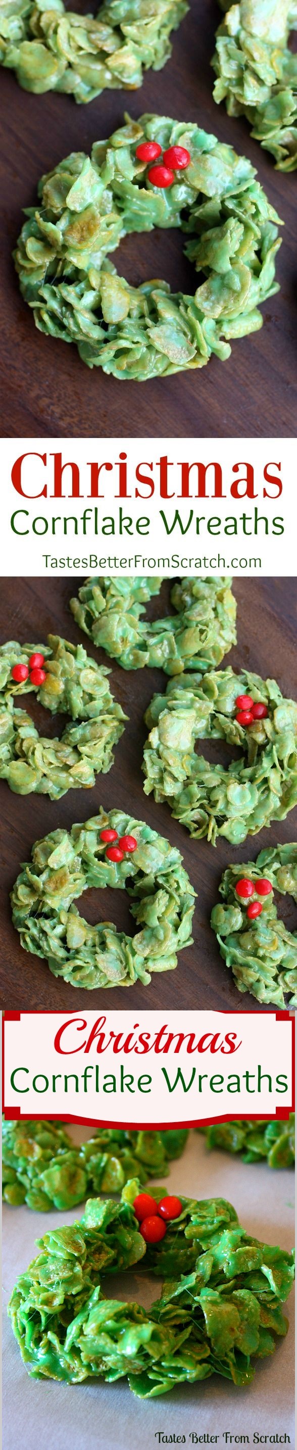 Christmas Cornflake Wreaths