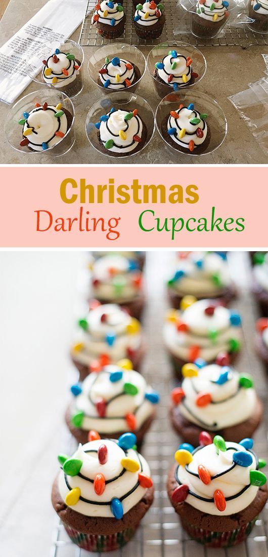 Christmas Darling Cupcakes