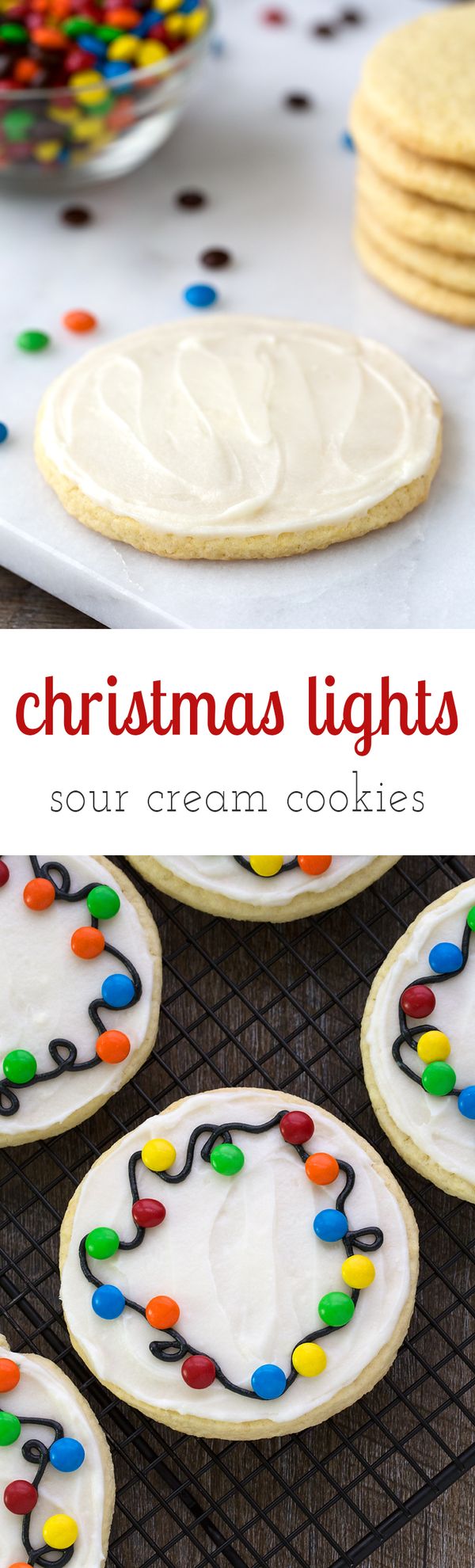 Christmas Lights Cookies