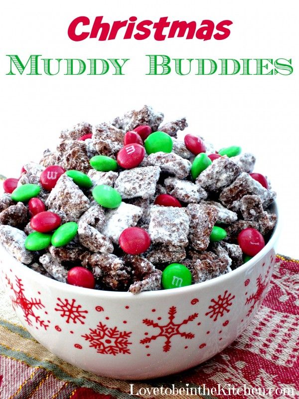 Christmas Muddy Buddies