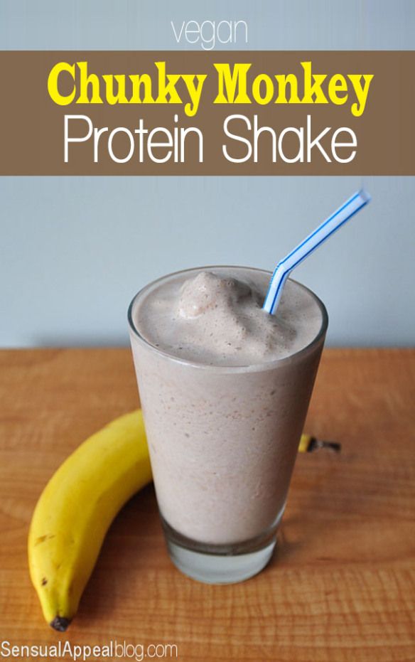 Chunky Monkey Protein Shake