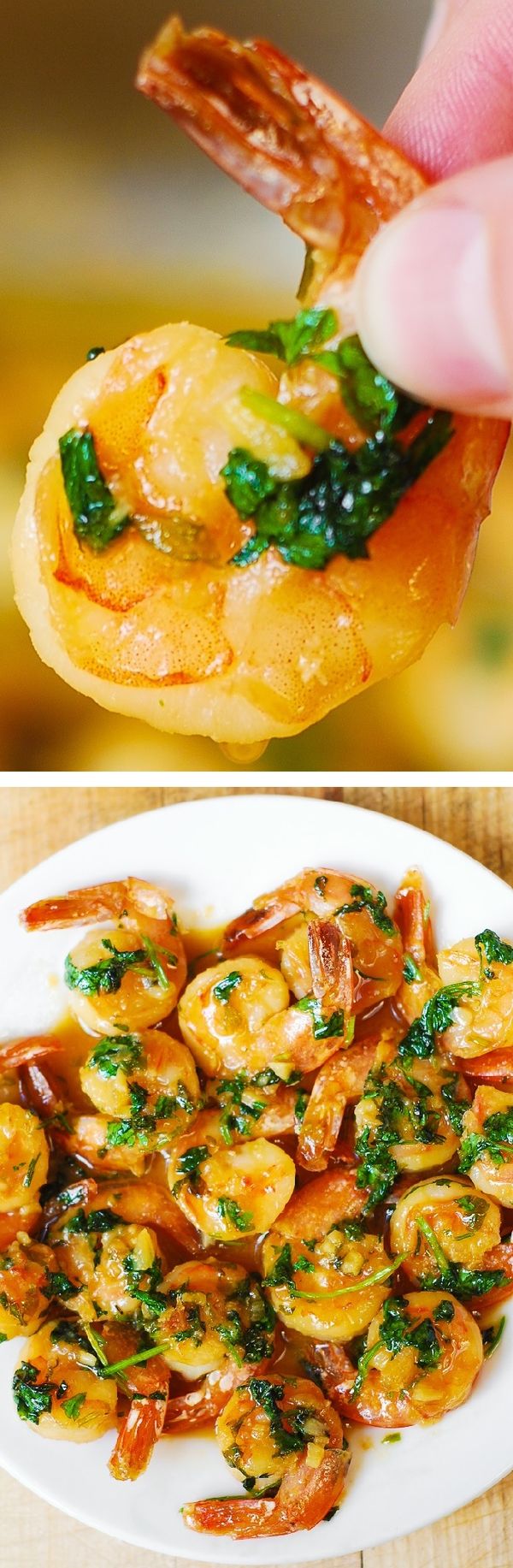 Cilantro-Lime Honey Garlic Shrimp