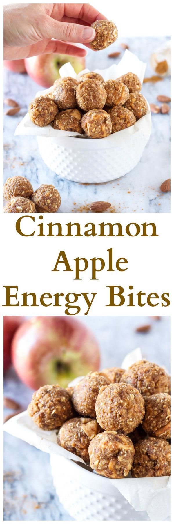 Cinnamon Apple Energy Bites