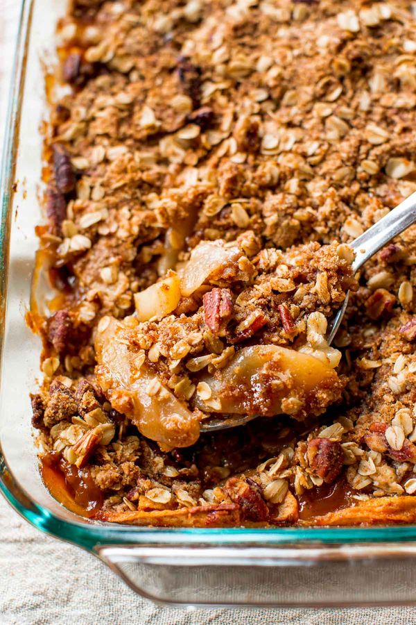 Cinnamon Apple Pear Crisp