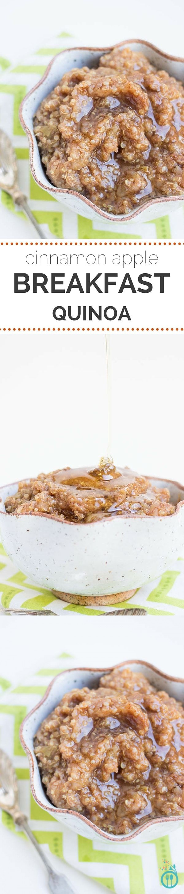 Cinnamon Apple Quinoa Breakfast