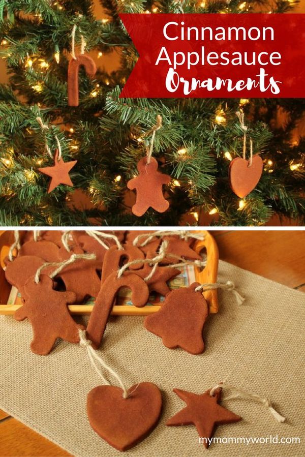 Cinnamon Applesauce Ornaments