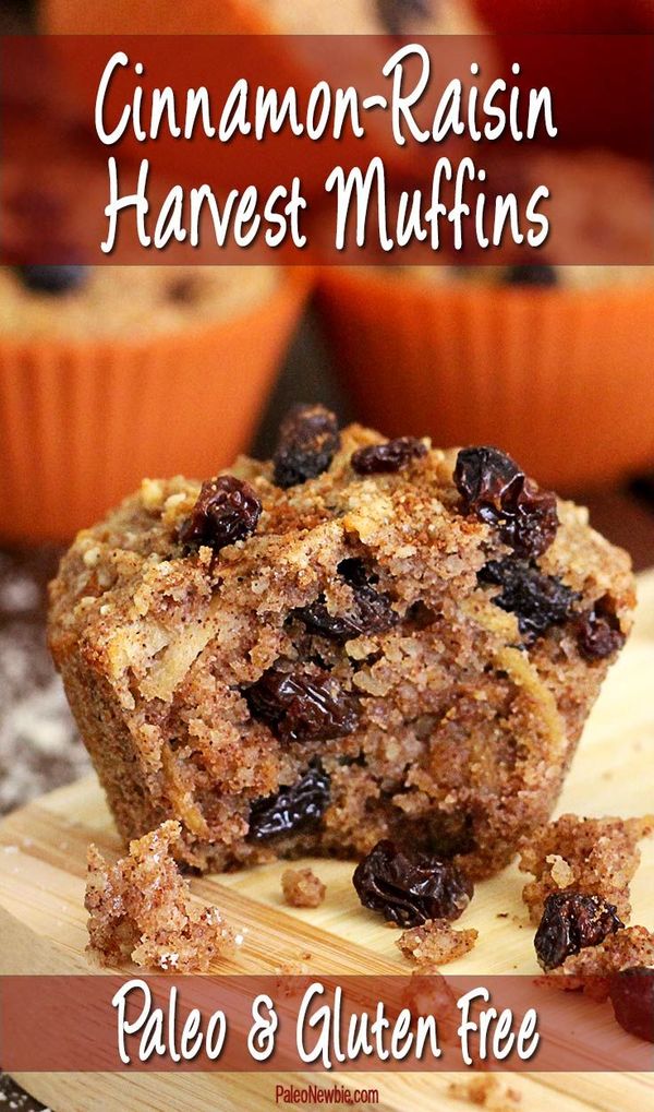 Cinnamon Raisin Harvest Muffins