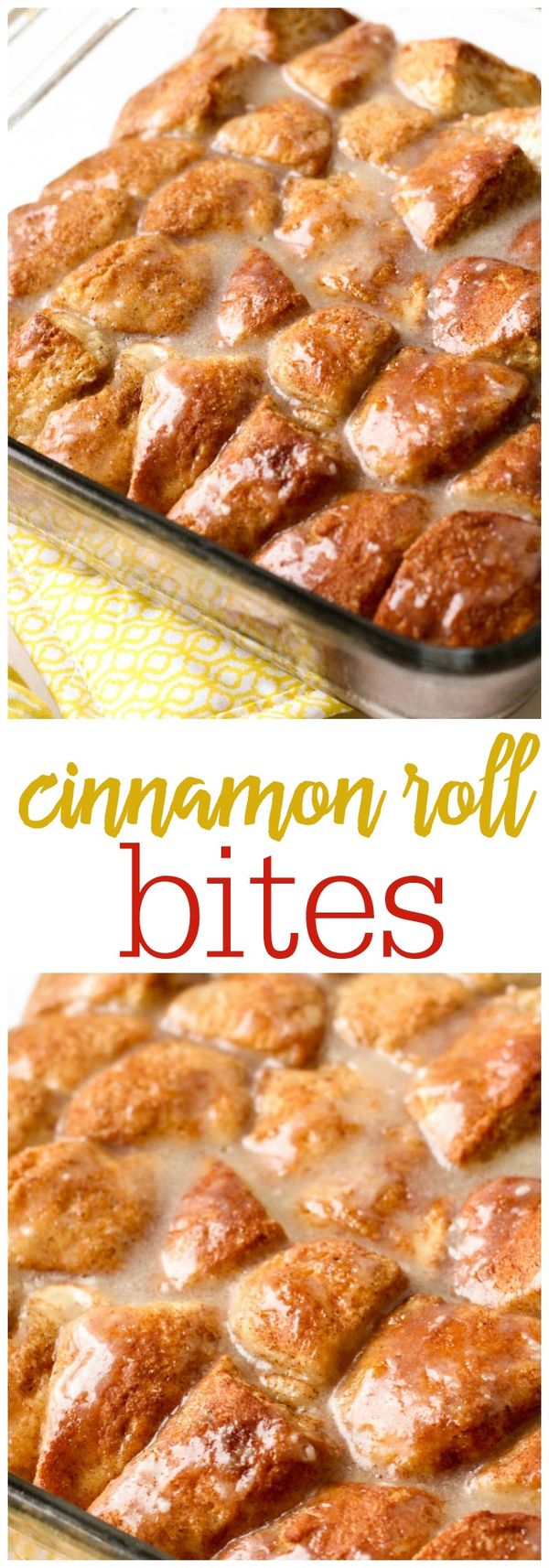 Cinnamon Roll Bites