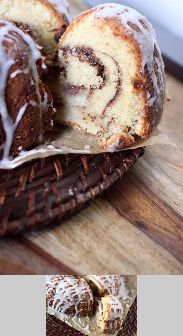 Cinnamon Roll Bundt Cake