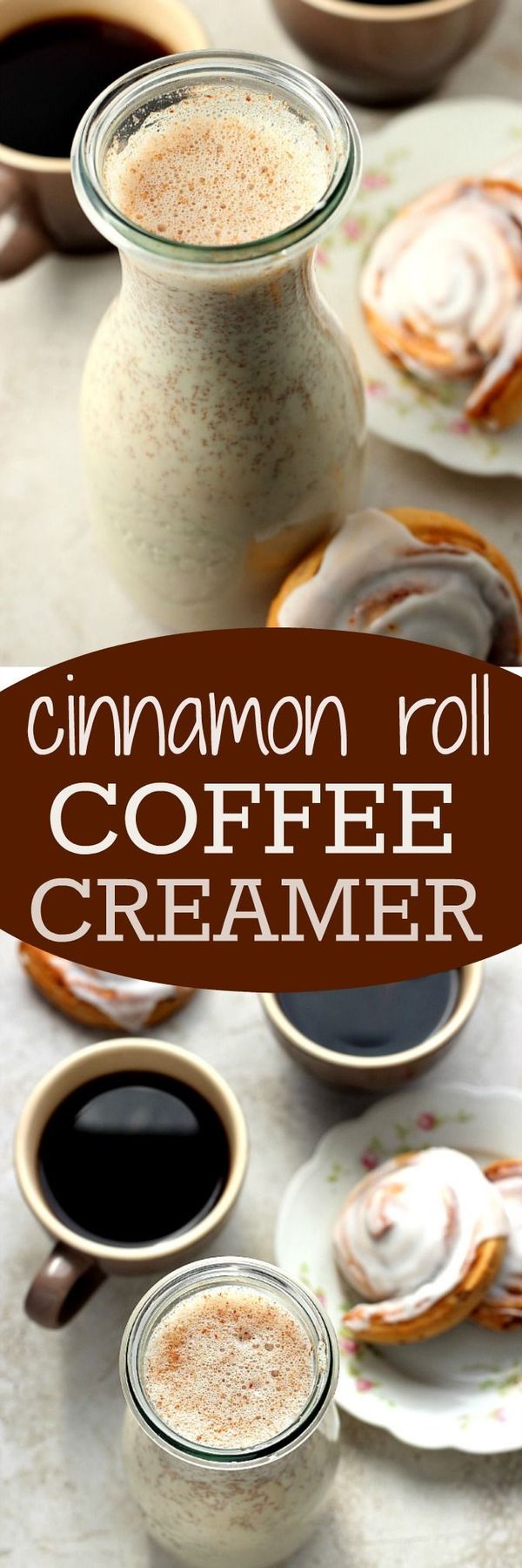 Cinnamon Roll Coffee Creamer