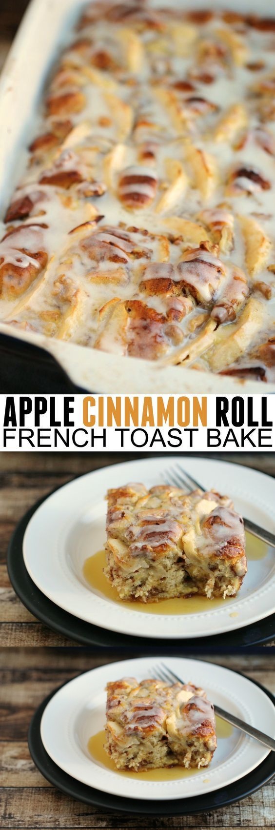 Cinnamon Roll French Toast Bake