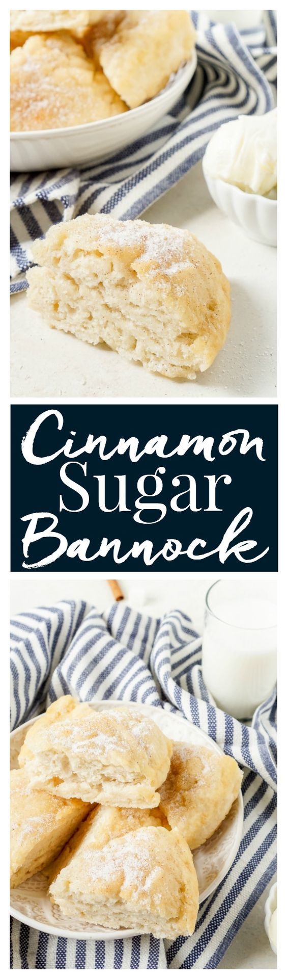 Cinnamon Sugar Bannock