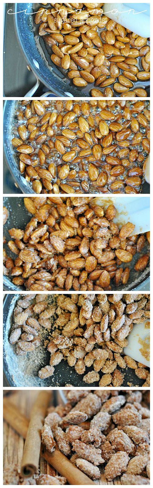 Cinnamon Sugared Almonds