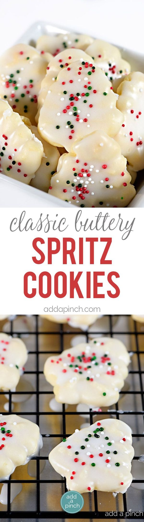 Classic Buttery Spritz Cookies