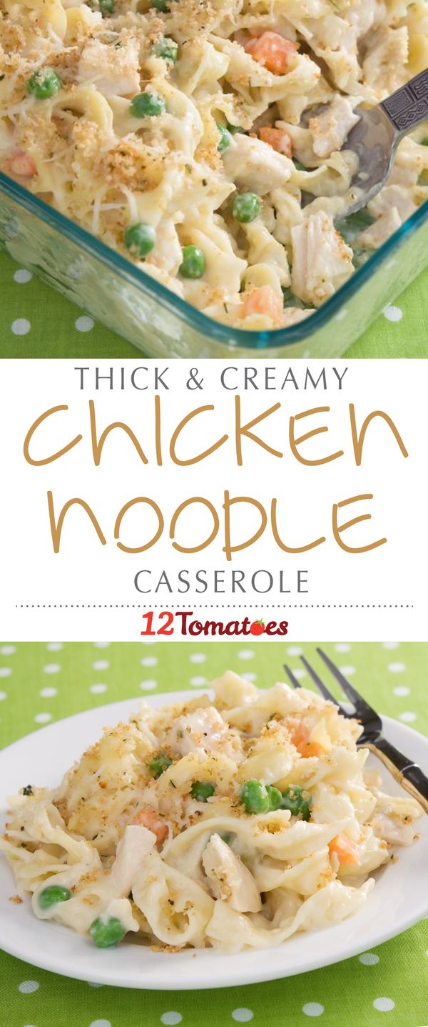 Classic Chicken Noodle Casserole