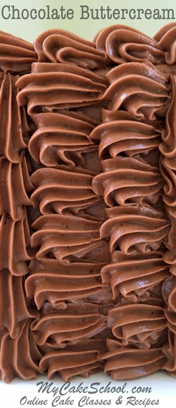 Classic Chocolate Buttercream