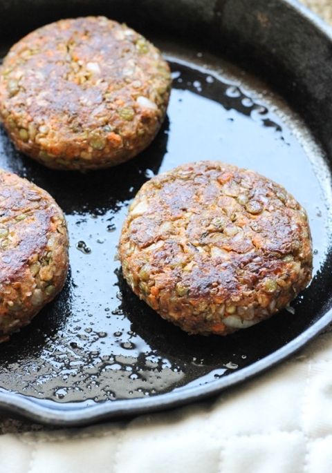 Classic Lentil Burgers