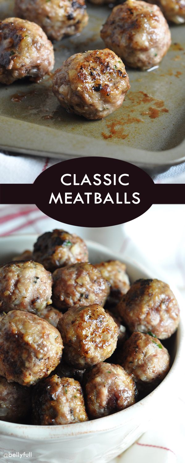 Classic Meatballs