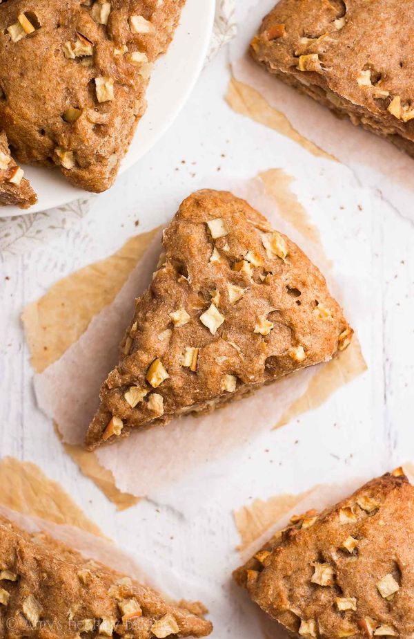 Clean Apple Pie Scones