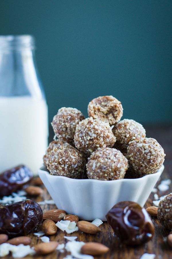 Coconut Almond Date Rolls