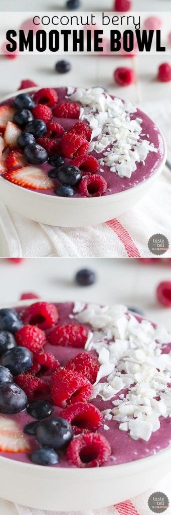 Coconut Berry Smoothie Bowl