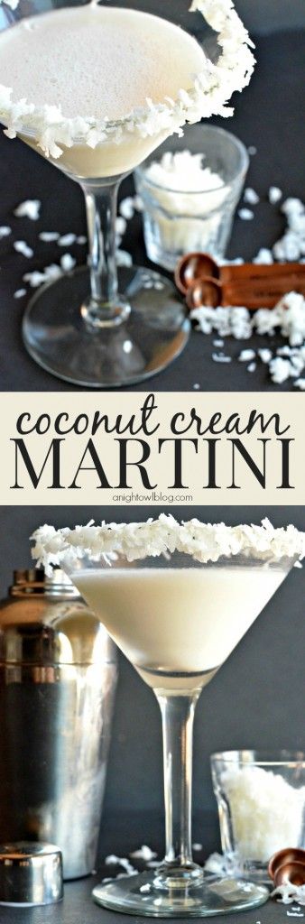 Coconut Cream Martini