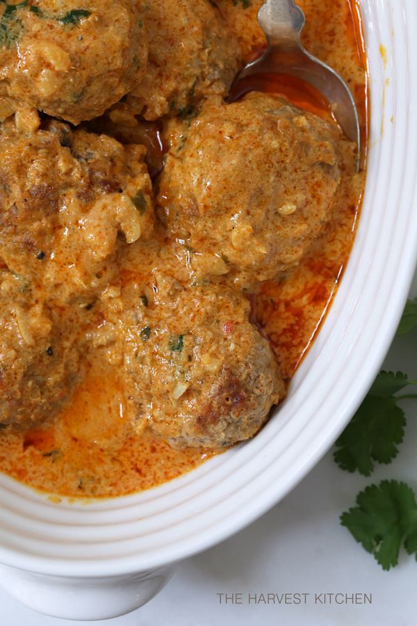 Coconut Curry Turkey and Quinoa Meatballs