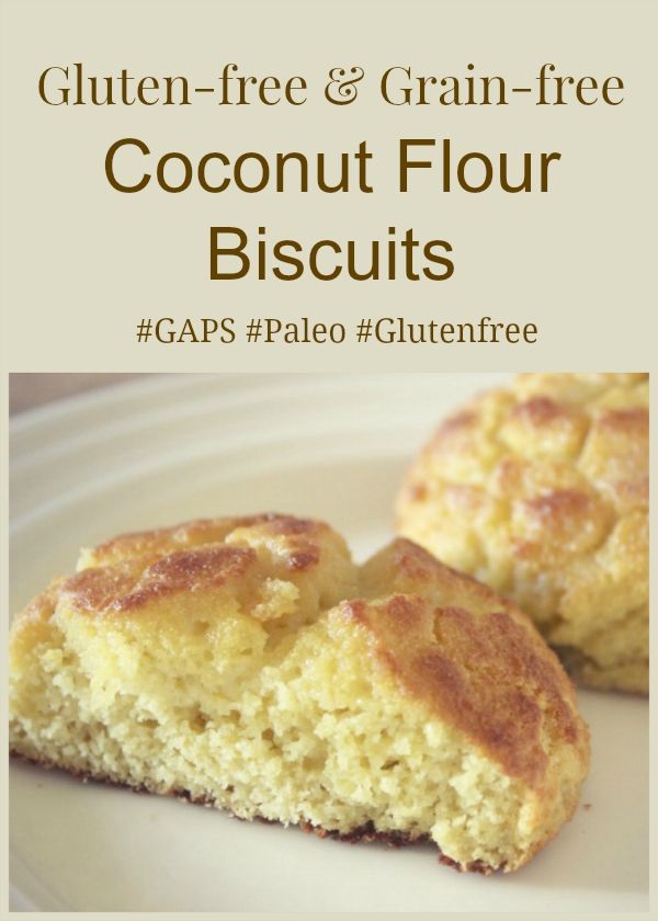 Coconut Flour Biscuits