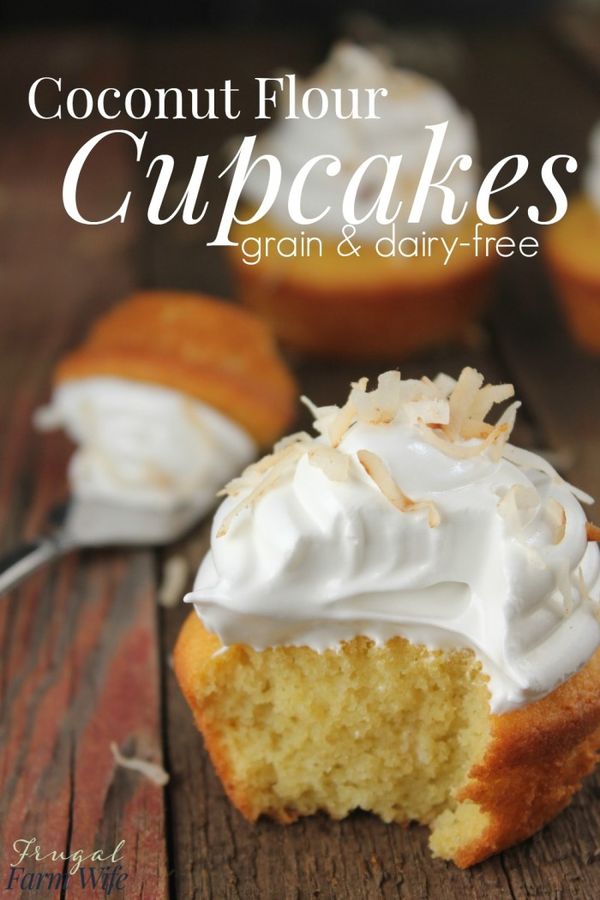 Coconut Flour Cupcakes