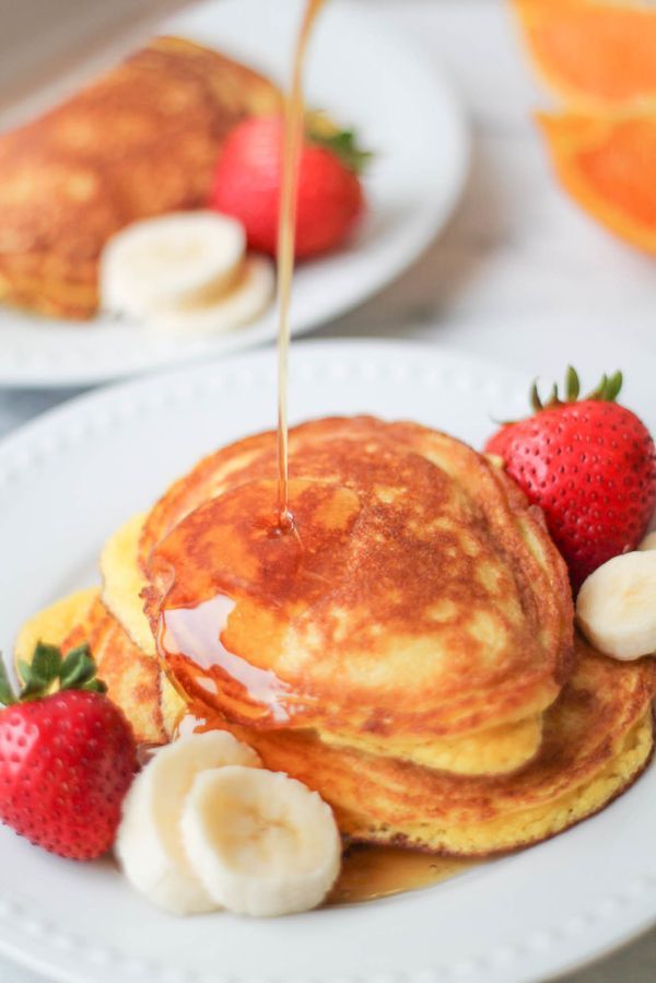 Coconut Flour Pancakes - Gluten Free, Paleo