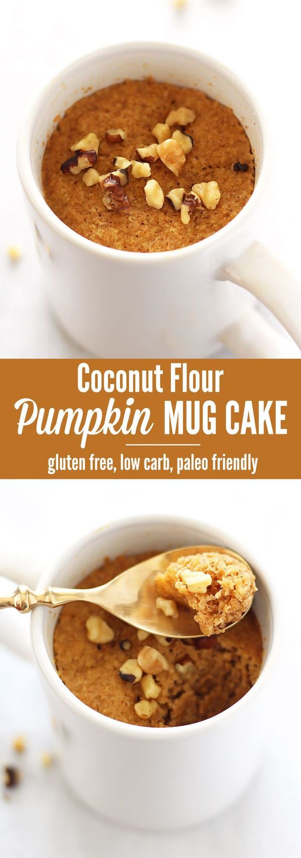 Coconut Flour Pumpkin Spice Mug Cake