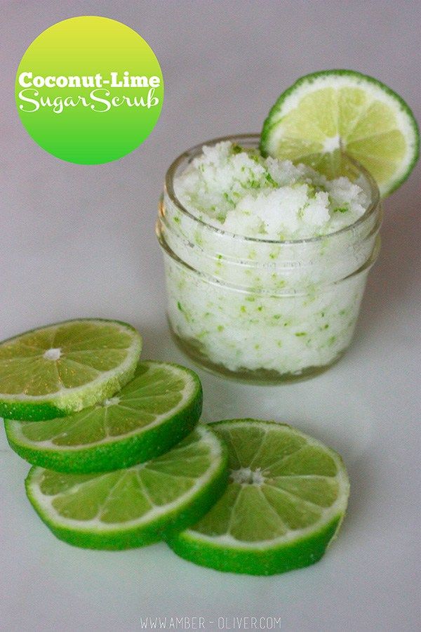 Coconut Lime Sugar Scrub