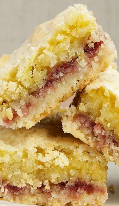 Coconut-Raspberry Bars