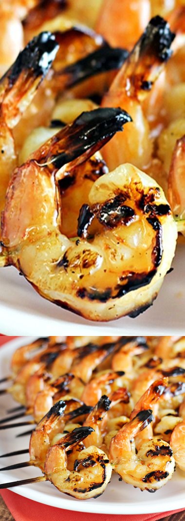 Coconut-Rum Grilled Shrimp