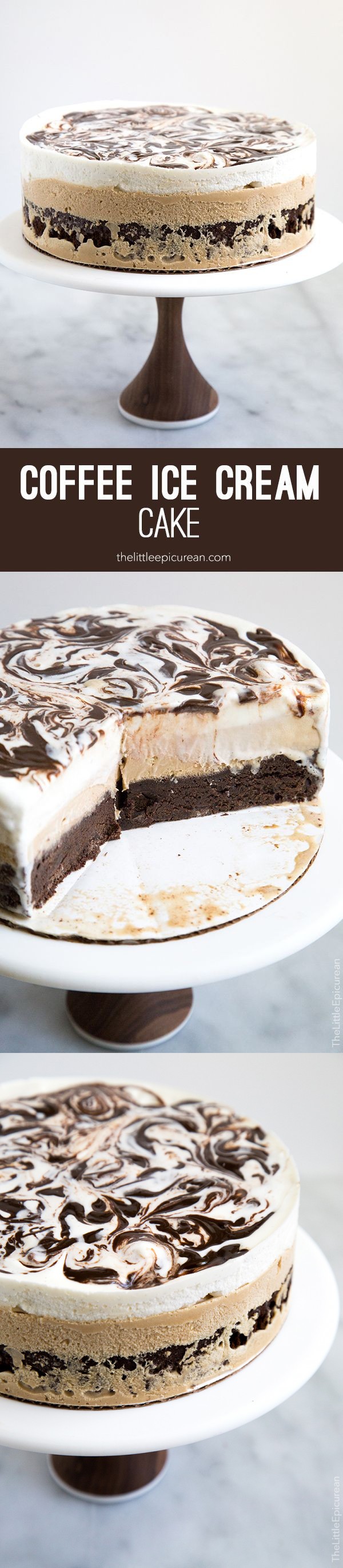 Coffee Ice Cream Cake