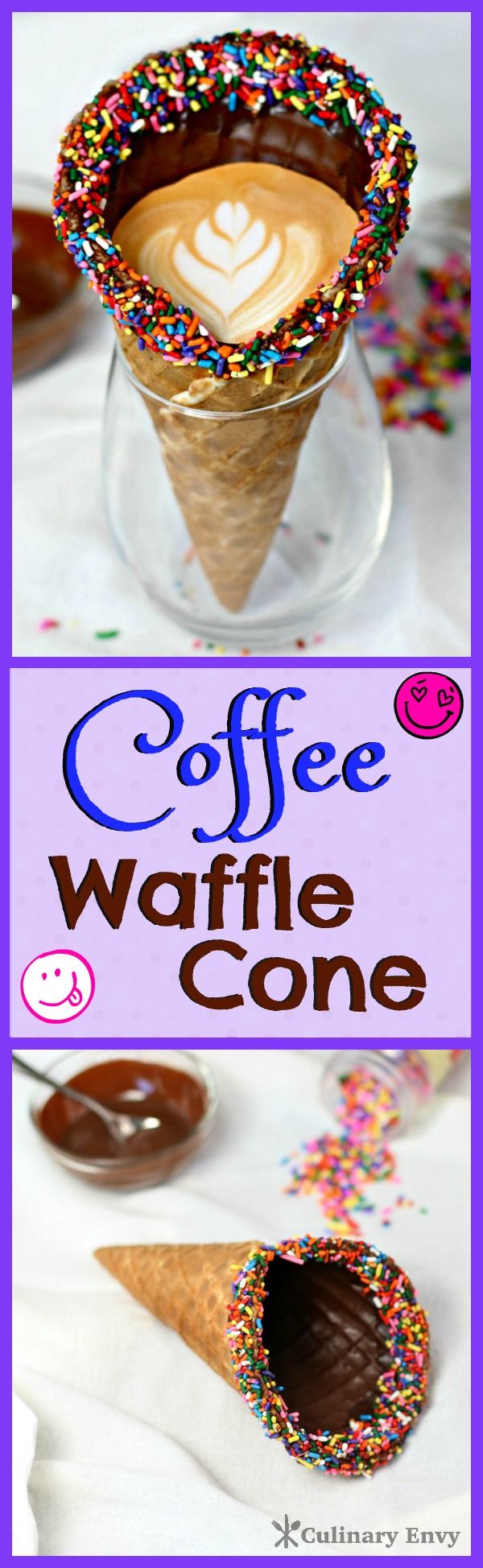 Coffee Waffle Cone