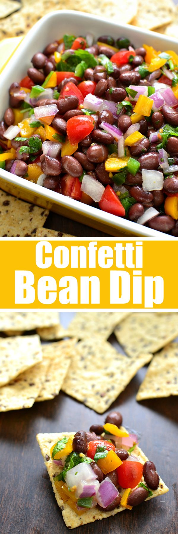 Confetti Bean Dip