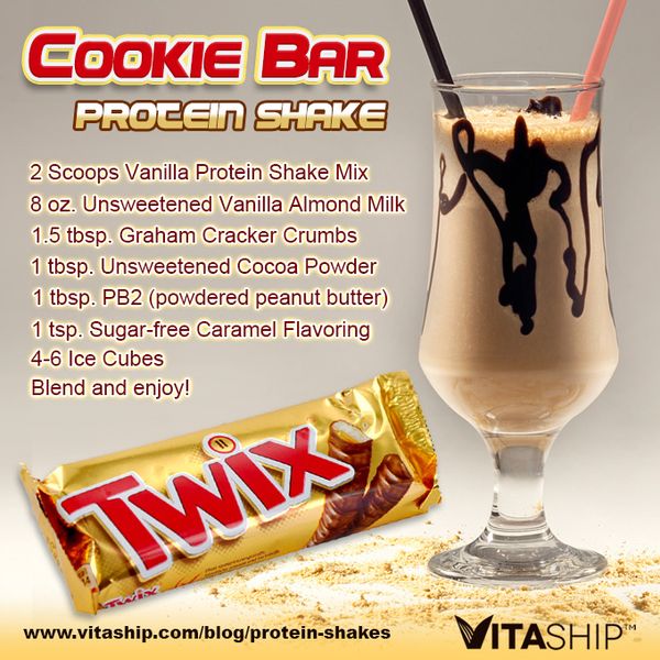 Cookie Bar Protein Shake