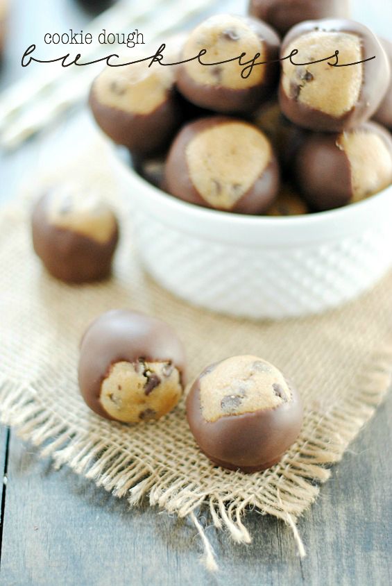 Cookie Dough Buckeyes