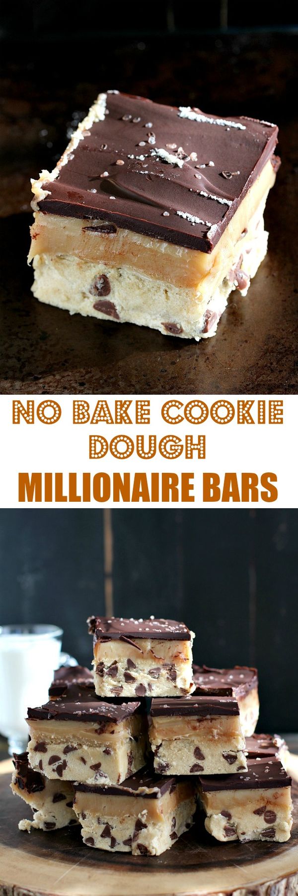 Cookie Dough Millionaire Bars