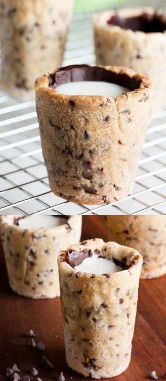 Cookie shot glasses