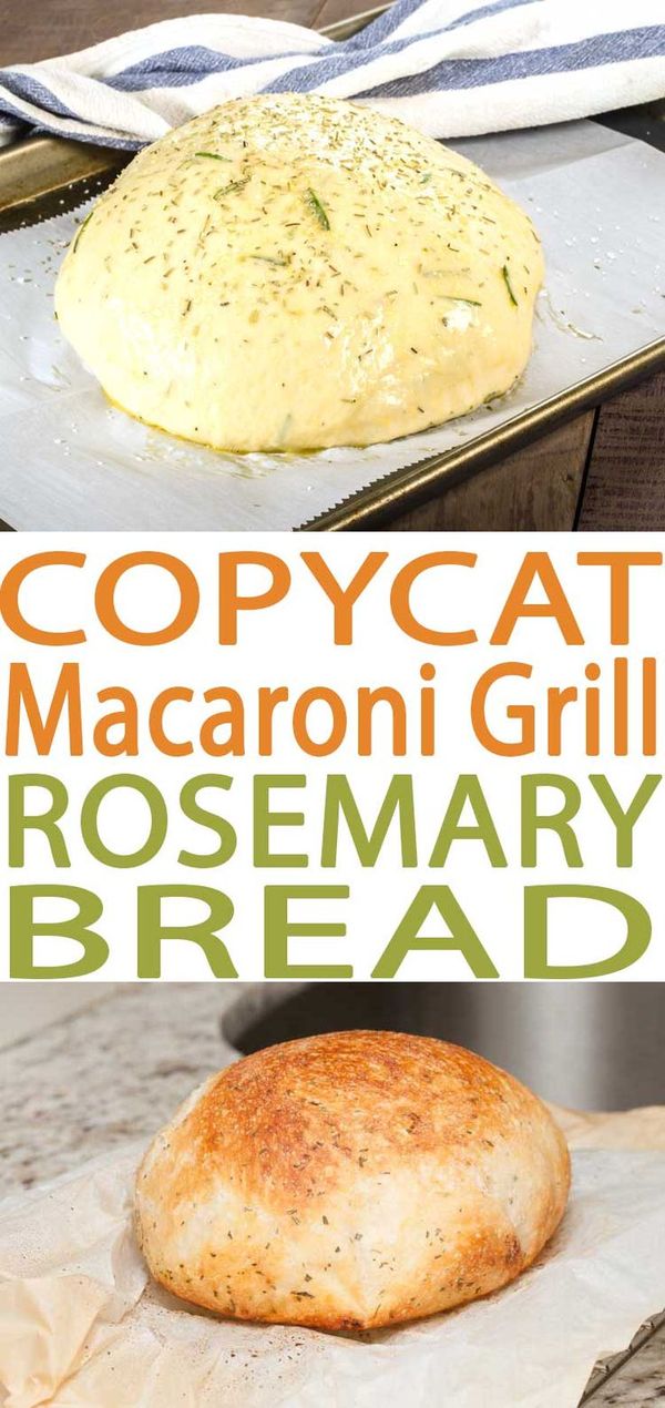 Copycat Macaroni Grill Rosemary Bread