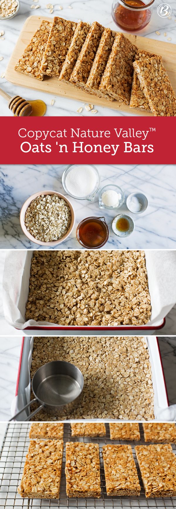 Copycat Nature Valley™ Oats 'n Honey Bars