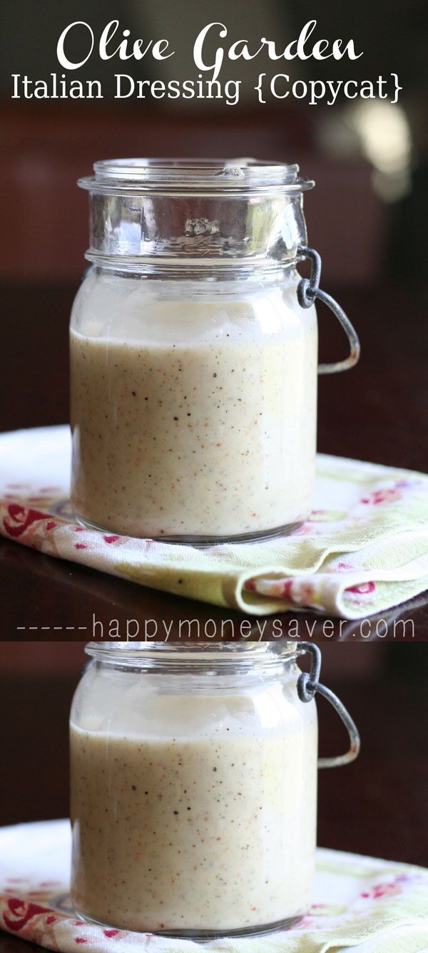 Copycat Olive Garden Italian Dressing