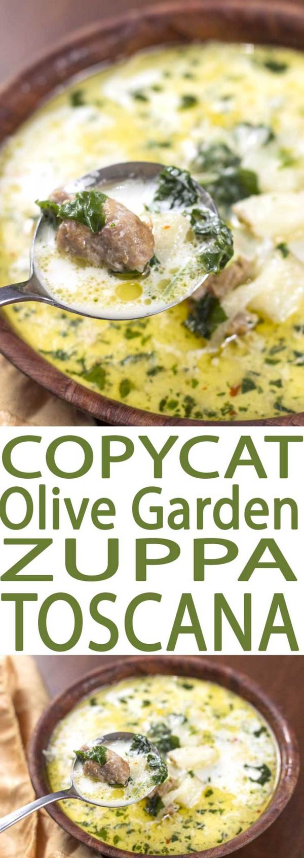 Copycat Olive Garden Zuppa Toscana Soup