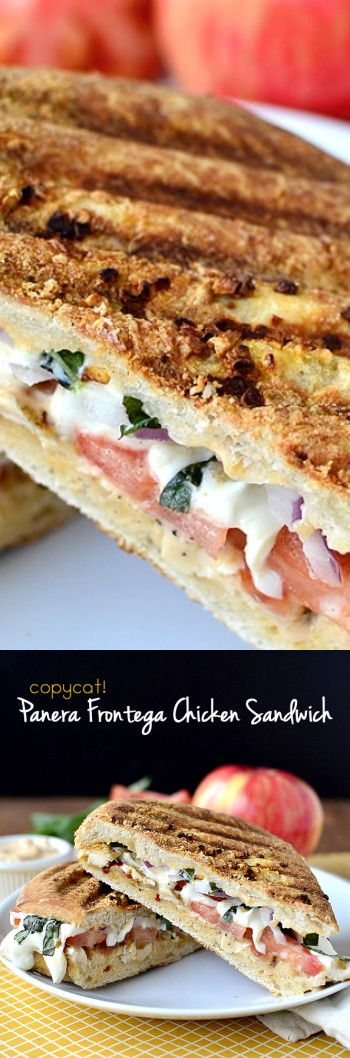 Copycat Panera Frontega Chicken Panini