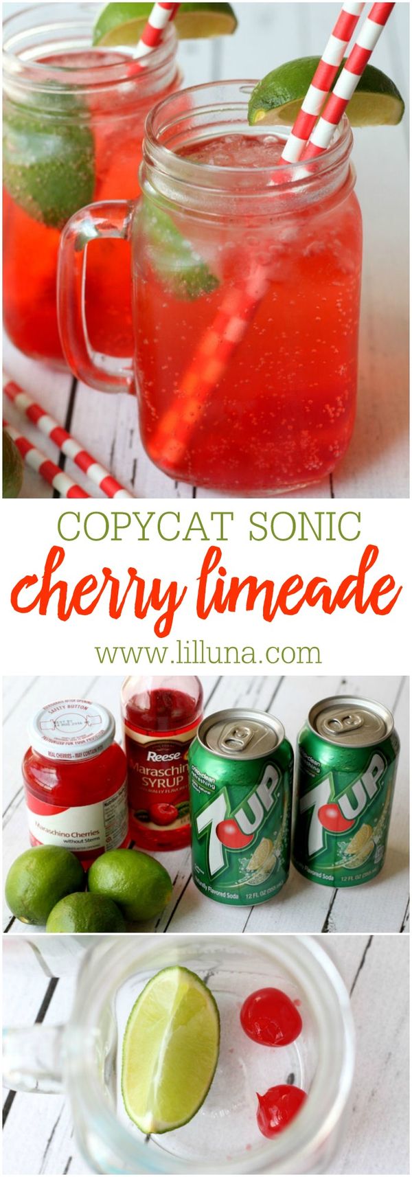 Copycat Sonic Cherry Limemade